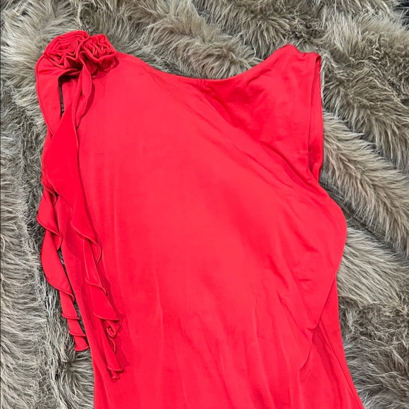 Meshki Red Mini Dress - Picture 5 of 6